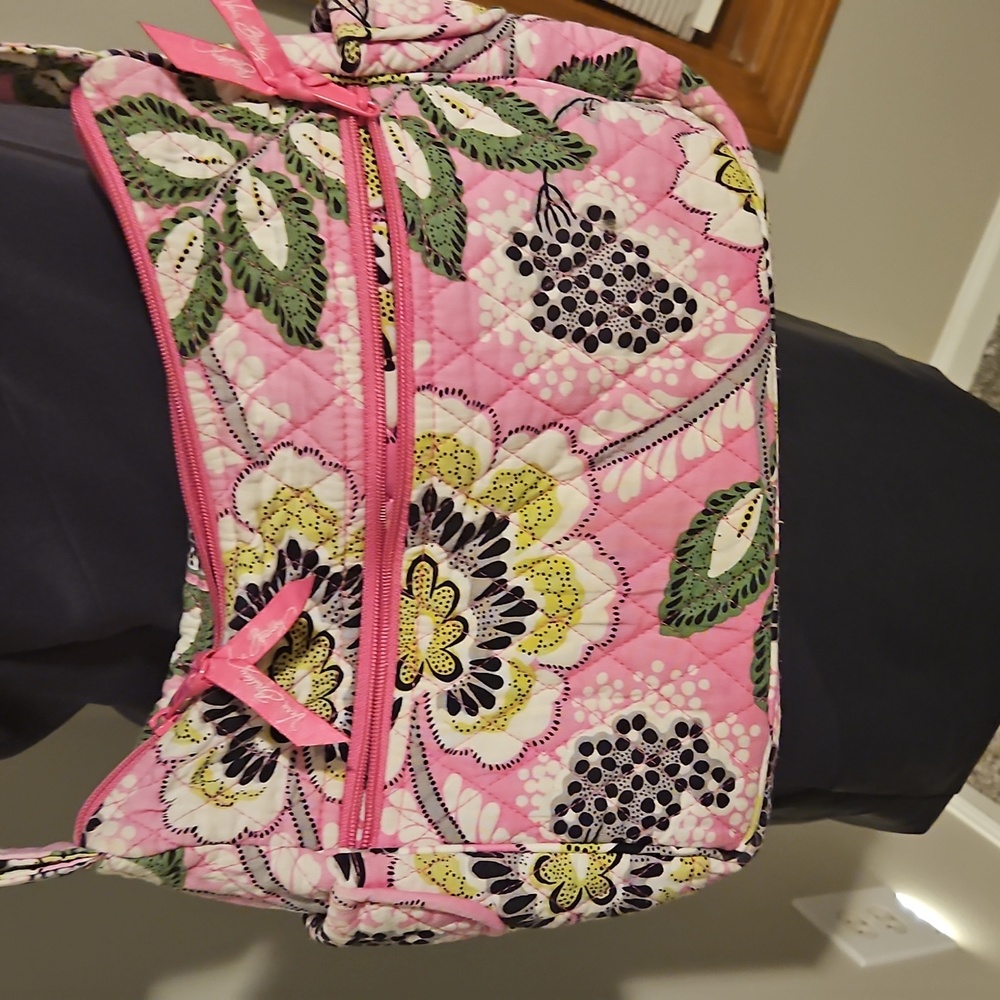 Vera Bradley Priscilla Pink matching bag and wallet - Picture 3 of 14